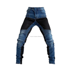 <b>Lined</b> Winter Motorcycle Biker <b>Jeans</b> with Protection Breathable Design for Street Riding & Touring Customizable - Product Image 5