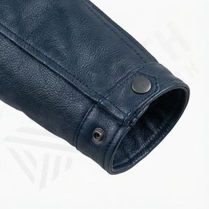 Chaqueta de Motociclista de Cuero Genuino para Hombre de la Mejor Calidad, Nueva Colección de Invierno, Chaquetas de Motocicleta con Protecciones Desmontables Personalizadas - Product Image 6