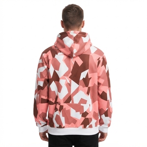 Mens Custom Camouflage <b>Hoodie</b> Streetwear Graphic Pullover Casual <b>Long</b> Sleeve Hooded Sweatshirt Hip Hop <b>Oversized</b> Tops - Product Image 2