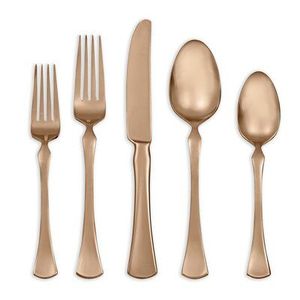 Colección de cubiertos de comedor de inspiración clásica inspirada en palacios, diseñada para ocasiones formales y para realzar la apariencia de la mesa ceremonial. - Product Image 5