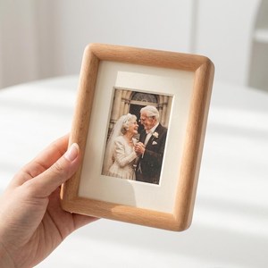 Mini Polaroid Instax Wooden <b>Frame</b> with Mat, Small Solid Wood Photo <b>Frame</b> Gift - Product Image 3