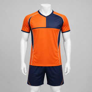 Uniforme de badminton pour hommes Flexco Sports avec matériau en polyester respirant pour la pratique et le confort en tournoi - Product Image 5