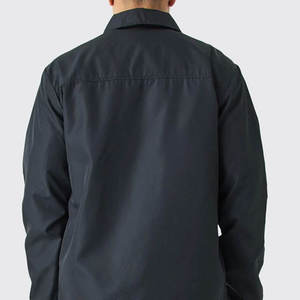 High Quality Custom Mens Coaching Jacket Breathable Waterproof Windbreaker Casual Lightweight Zipper Up Sports Running <b>Coaches</b> - Product Image 1