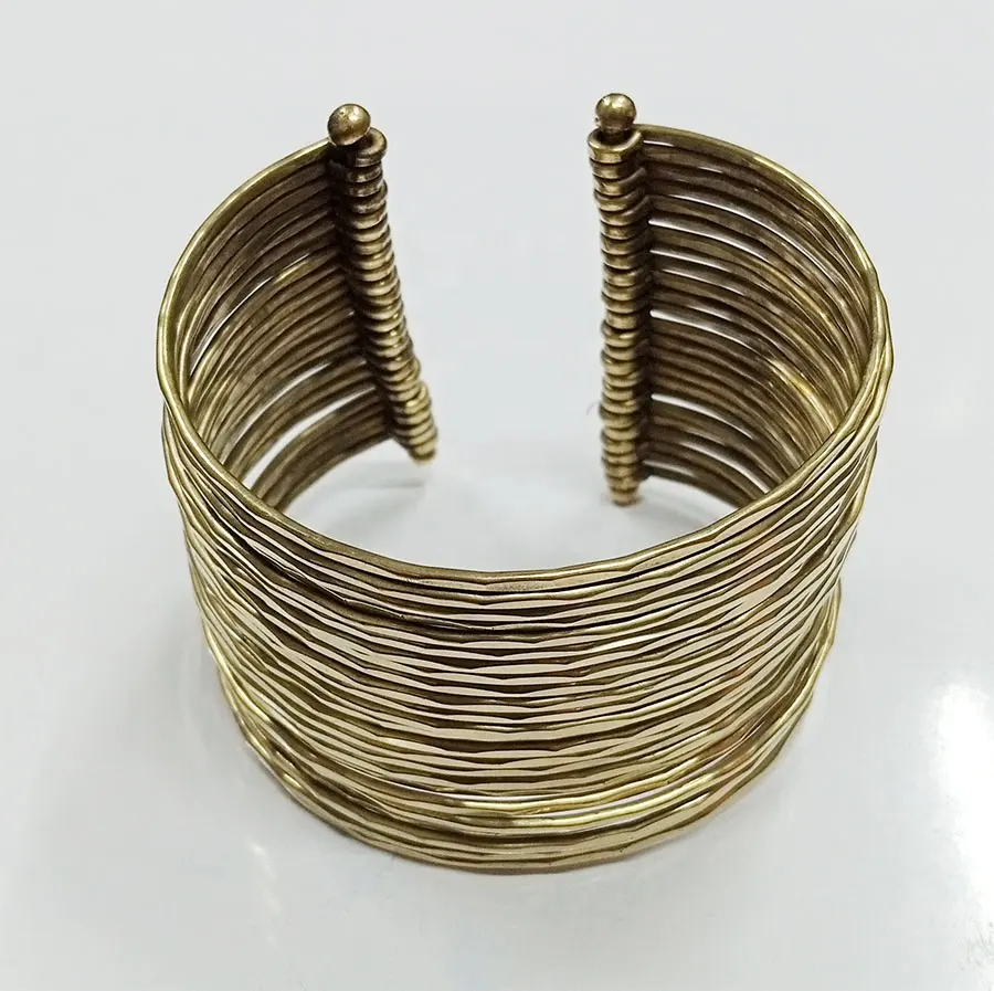 Hot Brass Wire Work Bangles GC-BL-361 for Women Fashion Jewelry Available at Export Price from India