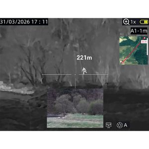 Monoculaire thermique ZEROBEAM K22 PRO 384x288 35mm 50Hz OLED, vision nocturne infrarouge, détection 1,6 km, portée véhicule 4,3 km, IP66, carte SD - Product Image 5