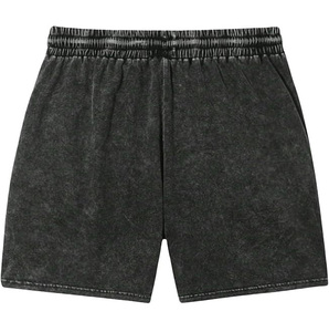 Pantalones Cortos Estampados con Efecto Ácido para Hombre, Estilo Urbano Moderno 2026, de Algodón Suave, para Gimnasio y Entrenamiento - Product Image 4