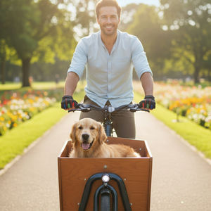 Gants de cyclisme demi-doigts Navia avec protection UV, unisexes, pour la gym et l'extérieur, respirants, légers, en cuir microfibre, ajustables, pour l'été - Product Image 3