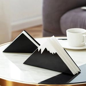 Modern Metal Tissue Box Holder Modern Gold Floral Napkin Holder Decorative Tabletop Tissue Organizer - Product Image 3