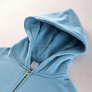 Algodón Euro Tamaño Diy Impresión personalizada sudaderas con capucha en blanco cremallera completa Sudadera con capucha para hombres Sudaderas con capucha de invierno - Product Image 2