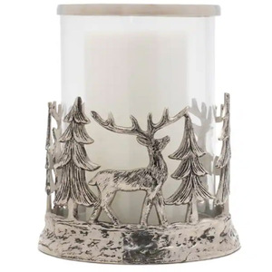Merry Christmas Metal Sign <b>Tealight</b> Candle <b>Holder</b> Merry Christmas Metal Candle Stand With <b>Tealight</b> <b>Holder</b> For Home Decoration - Product Image 4
