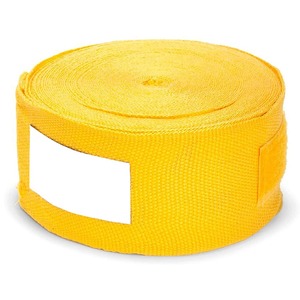 Bandages de boxe personnalisés 100% coton, de haute qualité, élastiques, avec impression de logo personnalisée - Product Image 1