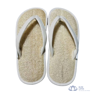 [AVAILABLE] | Loofah <b>Slippers</b> Eco Friendly Foot Scrub Footwear For <b>Indoor</b> Home Hotel Spa Daily Wear from Vietnam - Product Image 1