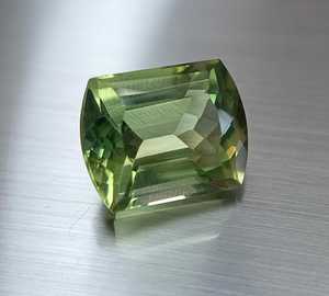 Turmalina Verde Corte Cojín, Gema Suelta Natural Certificada, Piedra Premium para Joyería - Product Image 4