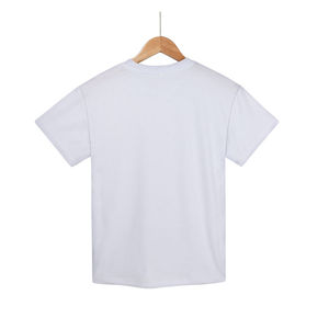 Camiseta de Mujer de Manga Corta con Cuello Redondo, 100% Algodón, Precio Directo de Fábrica, Venta al Por Mayor, Impresión por Transferencia Térmica, Estilo Vintage, Transpirable y de Secado Rápido - Product Image 6