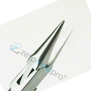 Pince à bec effilé en acier inoxydable de haute qualité certifiée CE ZETOMED PRO pour la fabrication de bijoux, le bobinage de fils et les loisirs créatifs, outil OEM - Product Image 3