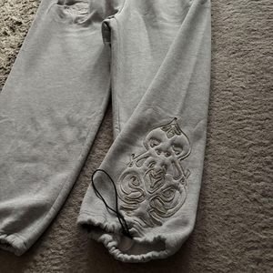 Nouveau pantalon de jogging à double taille avec motif brodé poker, pantalon ample unisexe pour hommes et femmes, style Goth Hip Hop Streetwear, pantalon de survêtement baggy - Product Image 6