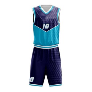 Uniformes de Baloncesto Juveniles Personalizados, Estilo Crystal Sports USA, Conjunto de Jersey Sublimado, Ropa de Entrenamiento - Product Image 3