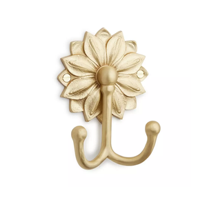 Wholesale Brass Coat Hanger Wall Mounted <b>Storage</b> Rack Elegant For Home Living Room Bedroom Pure Brass Hook Holder - Product Image 4