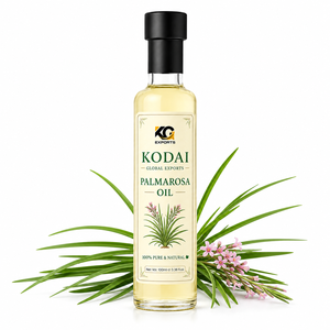 Aceite Esencial de Palmarosa 100% Puro y Natural, 100g, Cuidado Corporal Floral para Masajes y Cuidado de la Piel, con Enchufe Estadounidense, de Tamil Nadu - Product Image 1