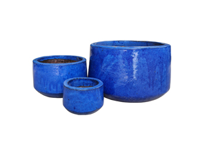 Maceta Circular Moderna de Cerámica Esmaltada, Gruesa, Impermeable, Duradera, Ecológica, para Uso en Interiores, Capacidad para 1000 Plantas, Portátil, para Jardinería - Product Image 4