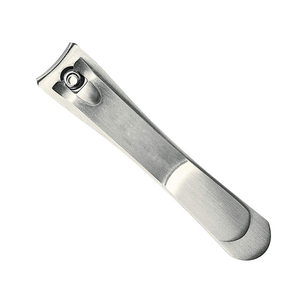 Coupe-ongles durable avec lame courbée, ouverture large, en acier inoxydable, pour usage quotidien, soin des ongles des doigts et des orteils - Product Image 2