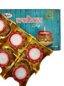 Vela Aradhana TC 106 de Aakar Candles para Diwali, Pooja Religiosa, Decoración del Hogar y Festividades al Mejor Precio - Product Image 3