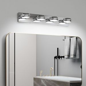 Lampada LED da 28 Pollici per Specchio da Bagno, 18W, 4 Luci, Illuminazione per Bagno con Specchio - Product Image 1