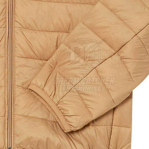 <b>Top</b> Selling High Quality Eco-Friendly <b>Bubble</b> Jacket with Stand Collar Front Logo Customization Wholesale Winter Jacket for Men - Product Image 6