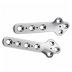 Placa de Compresión Volar Ortopédica de Titanio de 3.5mm para Implantes Óseos del Radio Distal, Aleación de Titanio Profesional para Radio Distal - Product Image 2