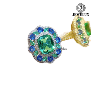 Bague tendance pour femme avec éclat brillant, idéale pour mariage, fiançailles, soirée. Disponible pour l'exportation, prix depuis l'Inde. - Product Image 3