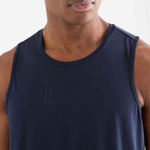 Débardeurs de sport personnalisés en coton pour hommes – Musculation, course à pied, fitness – Personnalisation de marque en usine - Product Image 3