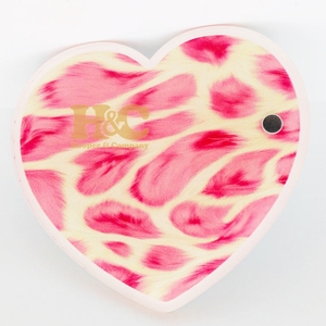 Acrylic Lash Tiles <b>Heart</b> <b>Shapes</b> Durable Eyelash Extension Tools Glass Trays Pallet Holder Tweezer Magnet <b>Heart</b> Lash Tiles mink - Product Image 4