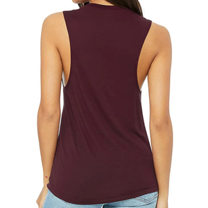 Chaleco sin mangas para mujer, con estampado digital, cuello redondo, corte holgado, fabricado por OEM, con logotipo personalizado, para uso casual de verano, al por mayor. - Product Image 6
