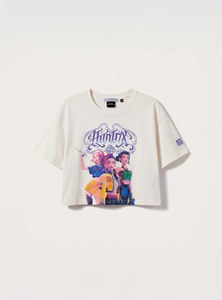 เสื้อครอปผู้หญิง แต่งลูกไม้ แขนสั้น คอกลม ผ้าฝ้าย สวมใส่สบาย สไตล์สตรีทแวร์ สำหรับฤดูร้อน เสื้อครอปลำลองสำหรับผู้หญิง - Product Image 6