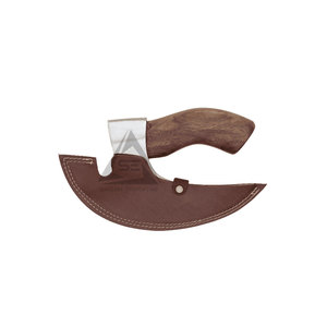 Cuchillo para Pizza de Acero Inoxidable con Mango de Madera de Alta Calidad, Personalizable en Tamaño y Color, Se Acepta Logotipo Personalizado, Garantía de 3 Años - Product Image 2