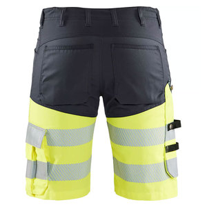 Shorts de travail haute visibilité pour hommes Star Crystal Enterprises avec poches cargo et bandes réfléchissantes pour les ouvriers - Product Image 2