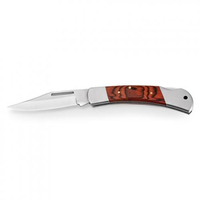Couteau de survie tactique pliable en acier inoxydable et bois, gravure laser, personnalisable OEM, vente chaude EP