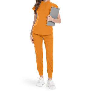 Premium Hospital Doctor Working <b>Scrub</b> Custom Logo Medical Nurse Uniform Advanced Polyester Spandex <b>Surgical</b> Healthcare - Product Image 2