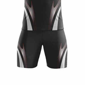 Uniformes de football OEM de qualité supérieure fabriqués au Pakistan, 100 % polyester, antibactériens, séchage rapide, respirants, col en V, coupe courte - Product Image 5