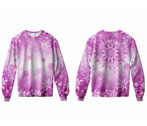 เสื้อสเวตเชิ้ตผู้ชายแบบสวมคอ คอกลม ระบายอากาศได้ดี สวมใส่สบาย ราคาโรงงาน ผลิตด้วยเทคนิคการพิมพ์แบบซับลิเมชั่น - Product Image 3