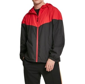Sportswear <b>Jacket</b> Lightweight 100% Polyester Embroidery Logo Custom Zip-up Two Tone <b>waterproof</b> windbreaker <b>Jackets</b> for men - Product Image 5
