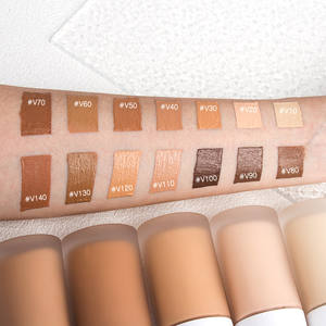 Fond de Teint Liquide Correcteur Longue Tenue Haute Qualité Fini Mat Couvrance Totale Emballage Verre Nouvelle Arrivée Marque Privée - Product Image 3