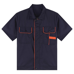 Custom Men Light Blue Work Clothes <b>Flame</b> Retardant Long Sleeve 100% Cotton Workwear Fr Work <b>Shirts</b> - Product Image 5