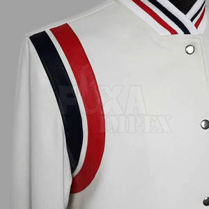 Diseñe su propia chaqueta con letras personalizada Diseño único Chaqueta con letras de excelente calidad para hombres - Product Image 5