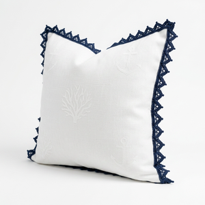 Dentelle Guipure GPO Géométrique Bleu Marine 10mm, Personnalisable, Fournisseur, Emballage de 20 Mètres pour Chaussures, Sacs, Nœuds pour Cheveux, Artisanat, Décoration - Product Image 3