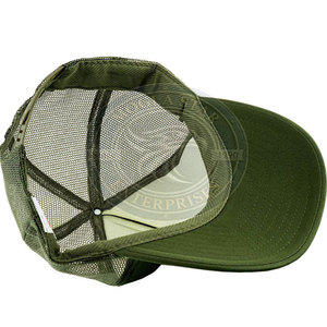 Custom Printed Mesh Outdoor Casual Trendy Design Soft Comfortable Breathable Trucker Hat with Adjustable Fit and Premium Style - Product Image 5