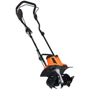 Motozappa Elettrica con Cavo da 10 Ampere, Larghezza di Lavorazione 14 Pollici, Profondità 3,94 Pollici, Denti in Acciaio Mn, Struttura di Controllo 3-in-1 - Product Image 2