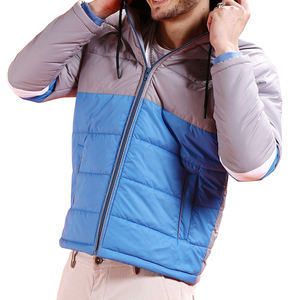 Chaquetas Acolchadas de Moda para Hombre, Tendencia de Primavera, Nuevo Diseño, Corte Ajustado, Patchwork, Impermeables, Ropa Casual - Product Image 4