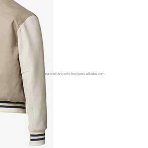 Fabricante de Chaquetas Varsity de Primavera con Logotipo Frontal, Personalizadas, de Lana, Resistentes al Viento, Impermeables y Transpirables - Product Image 5