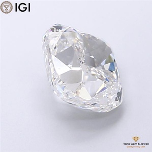 Diamant de laboratoire CVD 1,00 CARAT avec certificat IGI, taille coussin carrée, couleur E, clarté VVS1, pour un cadeau parfait, pendentif - Product Image 5
